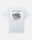 Salty Crew Whaler Chase SS Tee White L