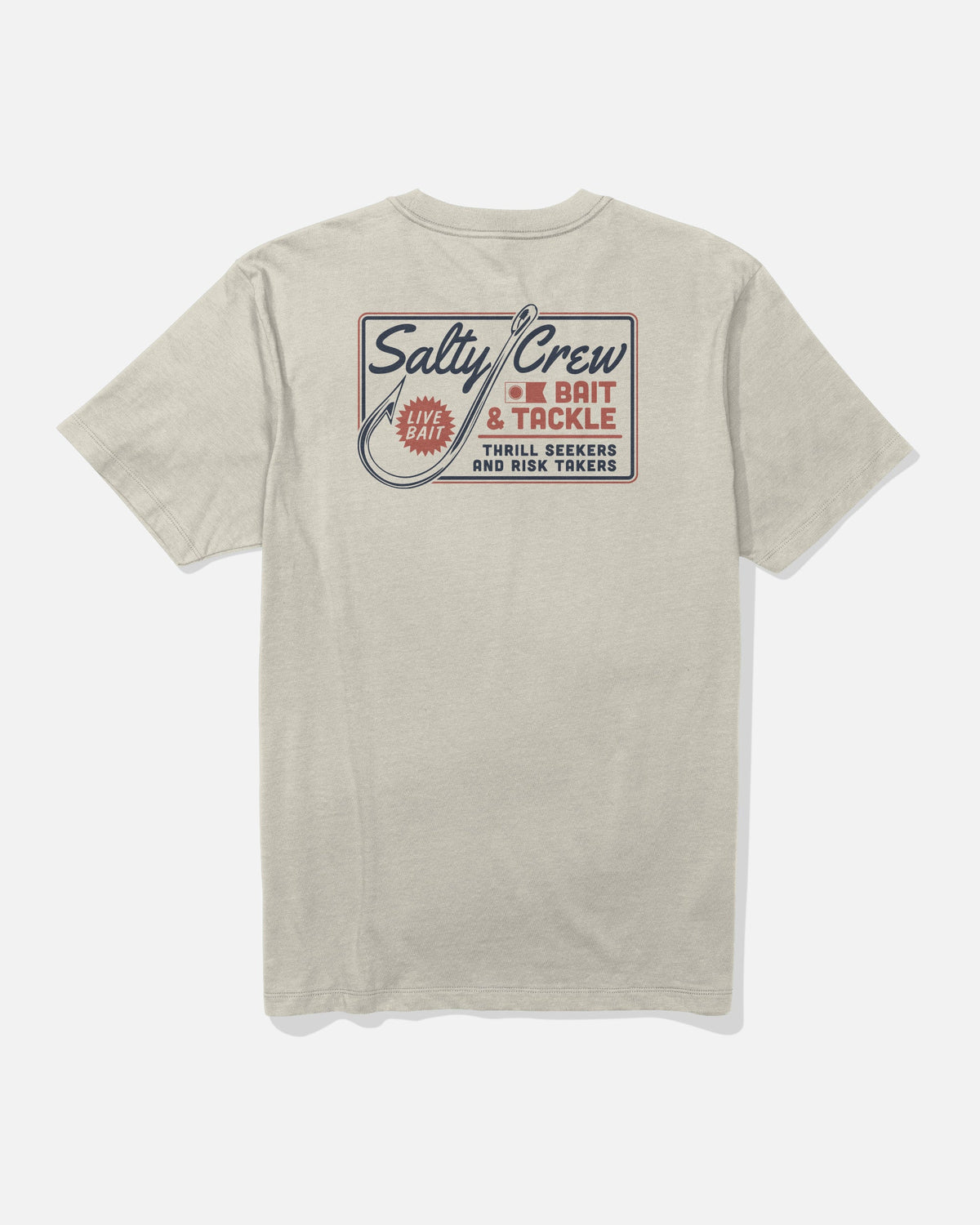 Salty Crew Hooked Up SS Tee Bone S
