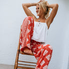 RIP CURL VENTURA WIDE LEG PANT 0040 - Red L