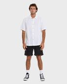 Quiksilver Taxer Heather Union Short BLK-BLACK M