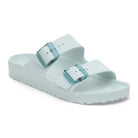 Birkenstock Arizona Stealth Buckle Active EVA Womens Sandal Surf Green 9