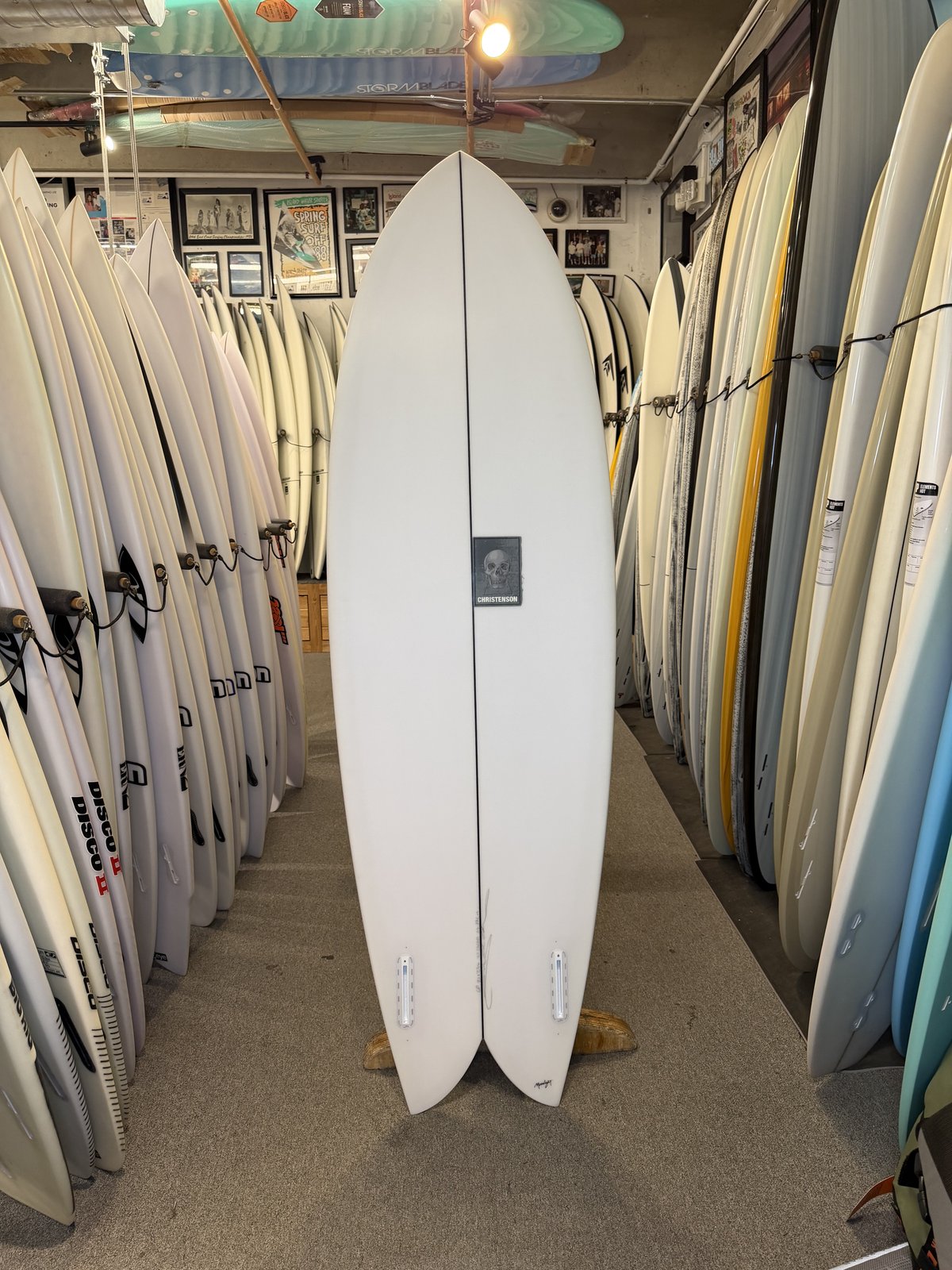 Christenson Surfboards Acid Phish Clear 6ft0in Futures