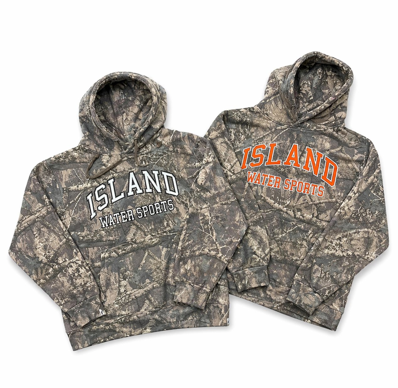 IWS Woodsy Camo Hoodie  WHTFont XXL