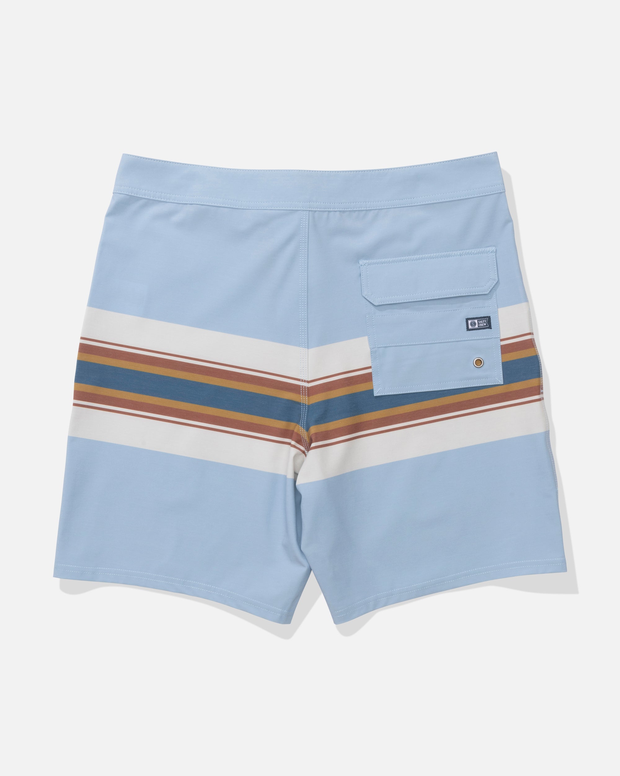Salty Crew Stripe Boardshort CoastBlue 33