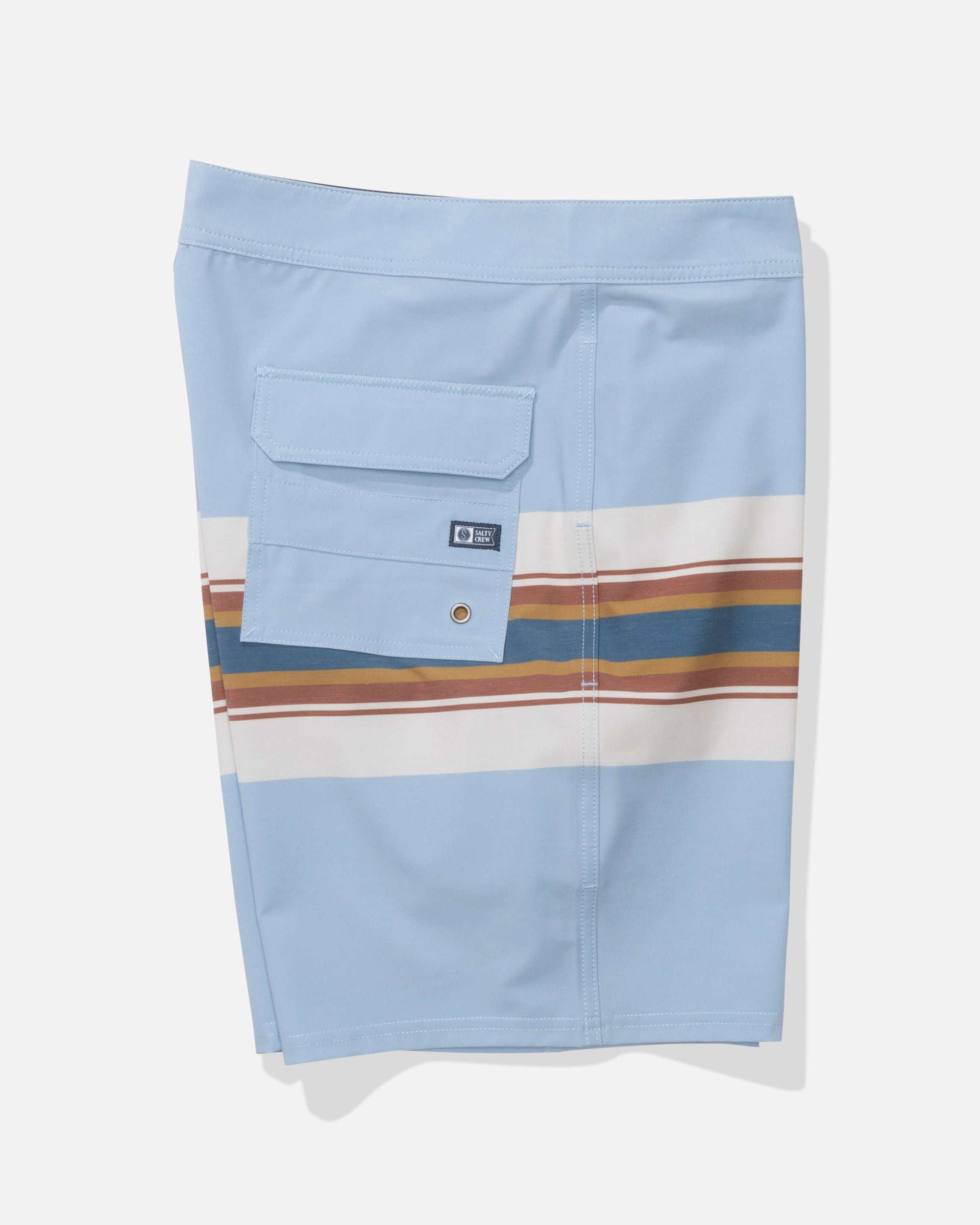 Salty Crew Stripe Boardshort CoastBlue 36
