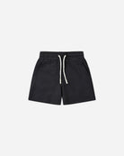 Rylee and Cru Oceanside Tech Short Heathered Black 6-7Y
