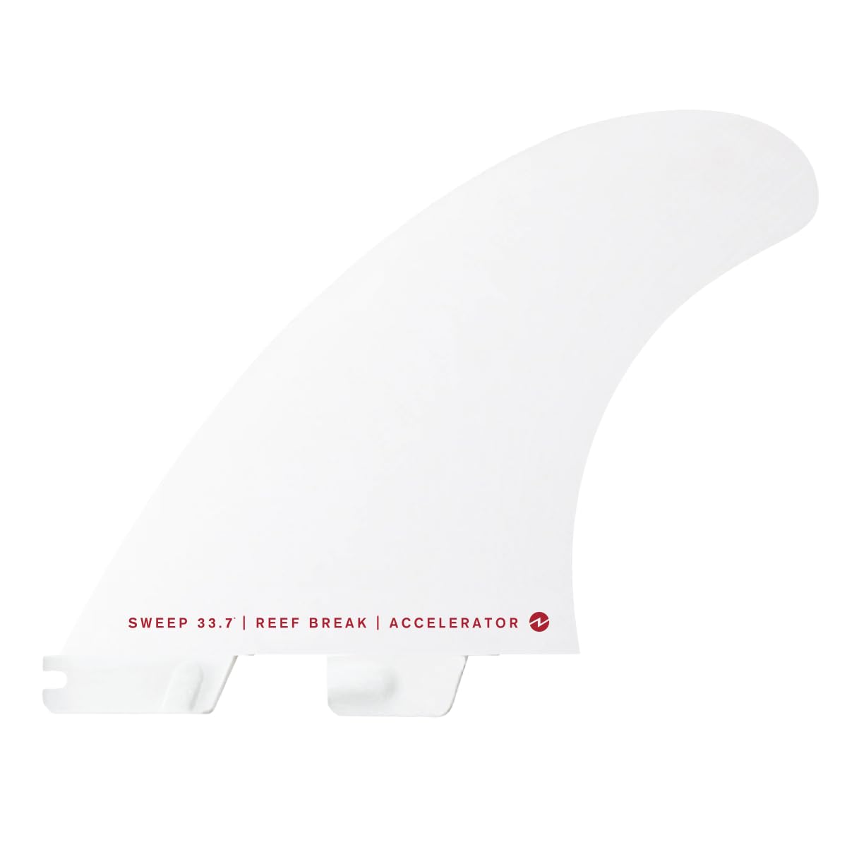 FCS 2 Accelerator PC Tri-Fin Set White Edition L