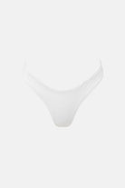 Rhythm Broderie Hi Cut Pant Bikini Bottom WHT-OffWhite L