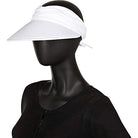 Sun N Sand Polyester Visor, Brim 4.5" White O/S