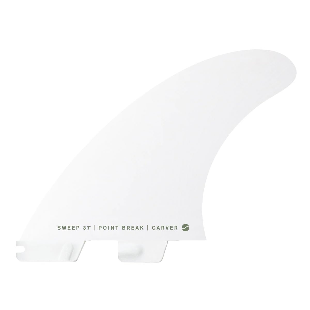 FCS 2 Carver PC Tri-Fin Set White Edition L