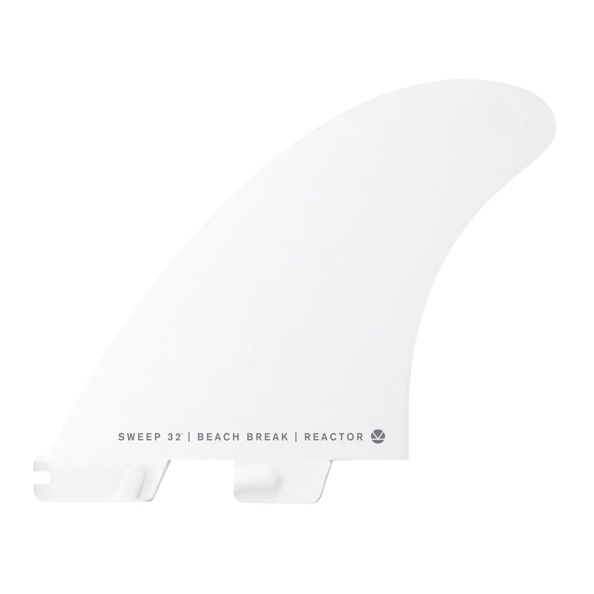FCS 2 Reactor PC Tri-Fin Set White Edition M