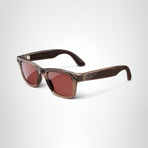 Ray-Ban Wayfarer Meta Smart Sunglasses ShinyWarmStone TransWatermelon