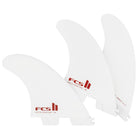 FCS 2 Accelerator PC Tri-Fin Set White Edition M