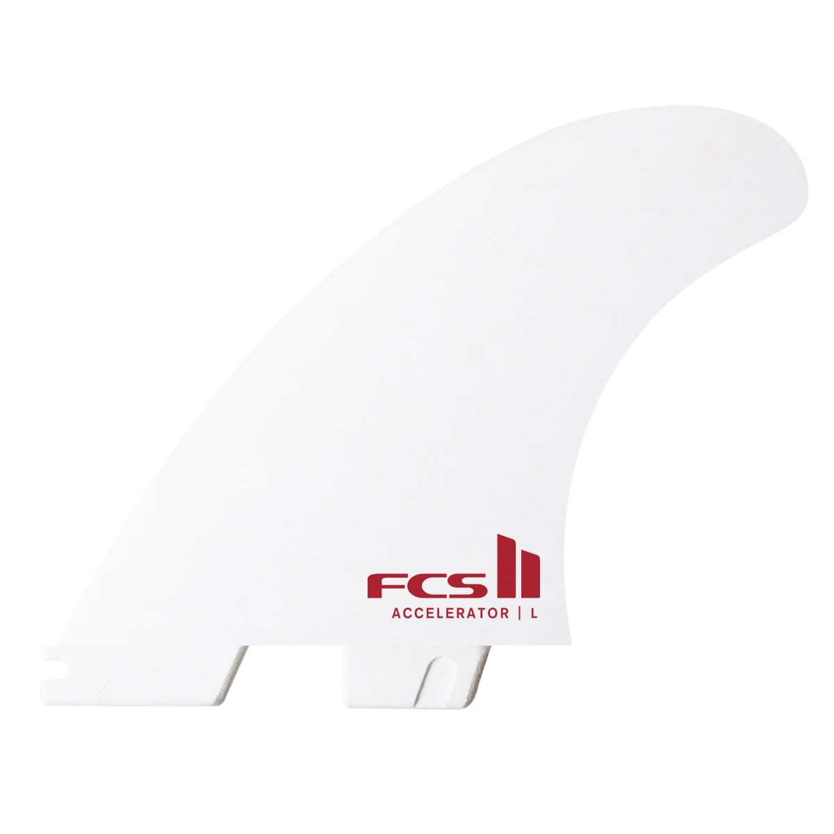 FCS 2 Accelerator PC Tri-Fin Set White Edition L