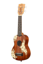 Kala Soprano Ukulele Mahogany Hibiscus