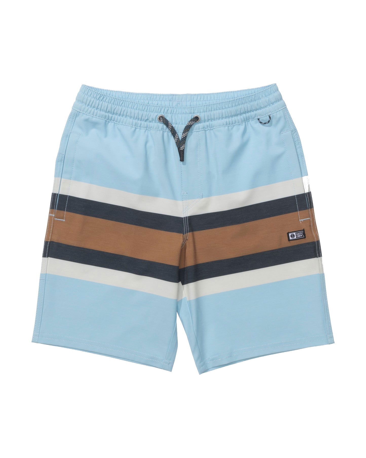 SALTY CREW CREW BOYS STRIPE VOLLEY Clear Sky S