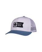 Salty Crew Pinnacle 2 Retro Trucker Hat Black/Hydro One SIze