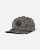 Salty Crew Long Range Snapback Hat SandCamo OS