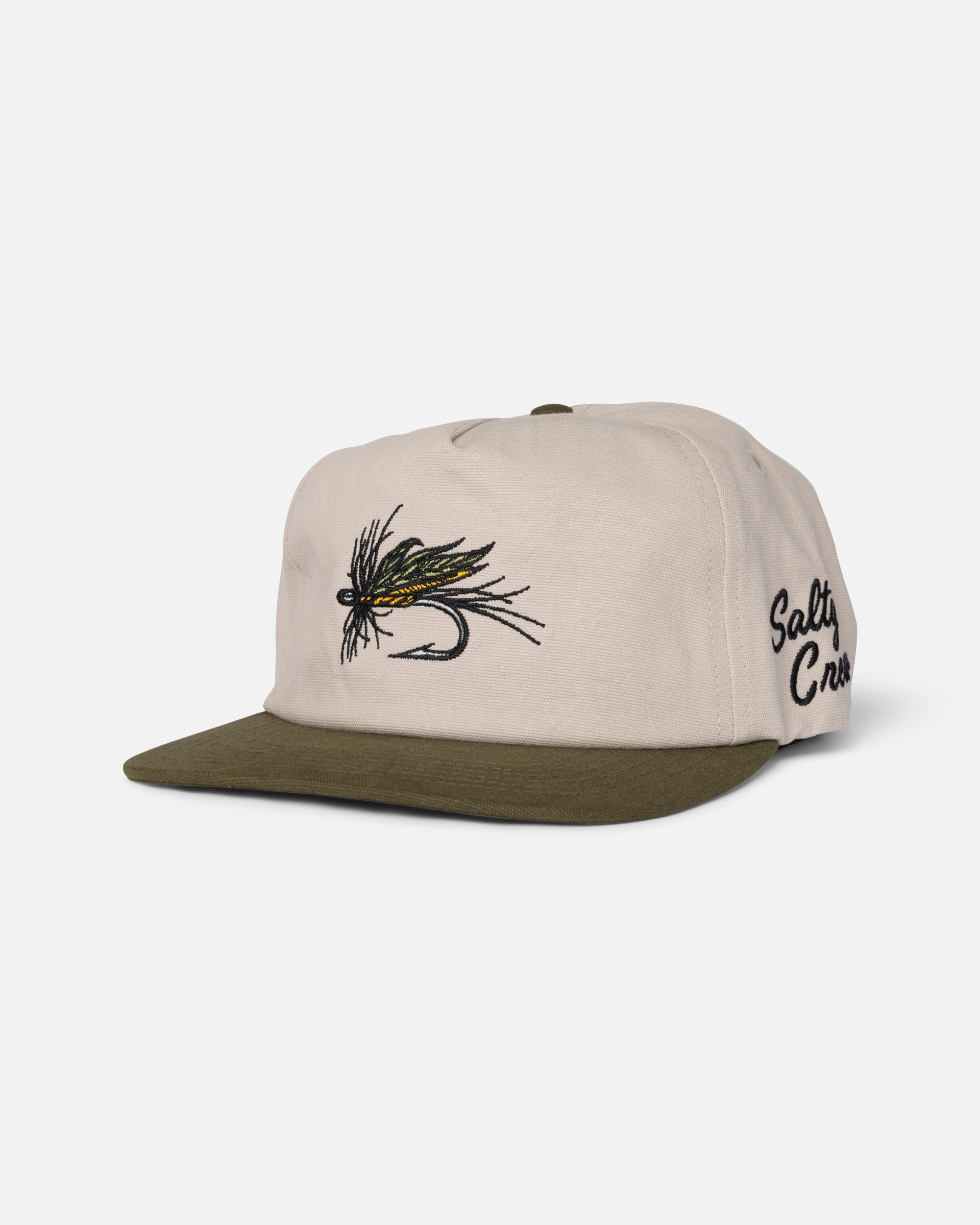 Salty Crew Coastal Snapback Hat BirchOlive OS