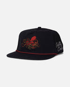 Salty Crew Coastal Snapback Hat BLACK OS