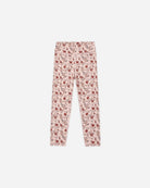 Rylee and Cru Basic Legging Pink Floral 8-9Y