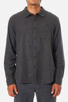 Katin Twiller Flannel Shirt BLACK WASH (BKWSH) XL