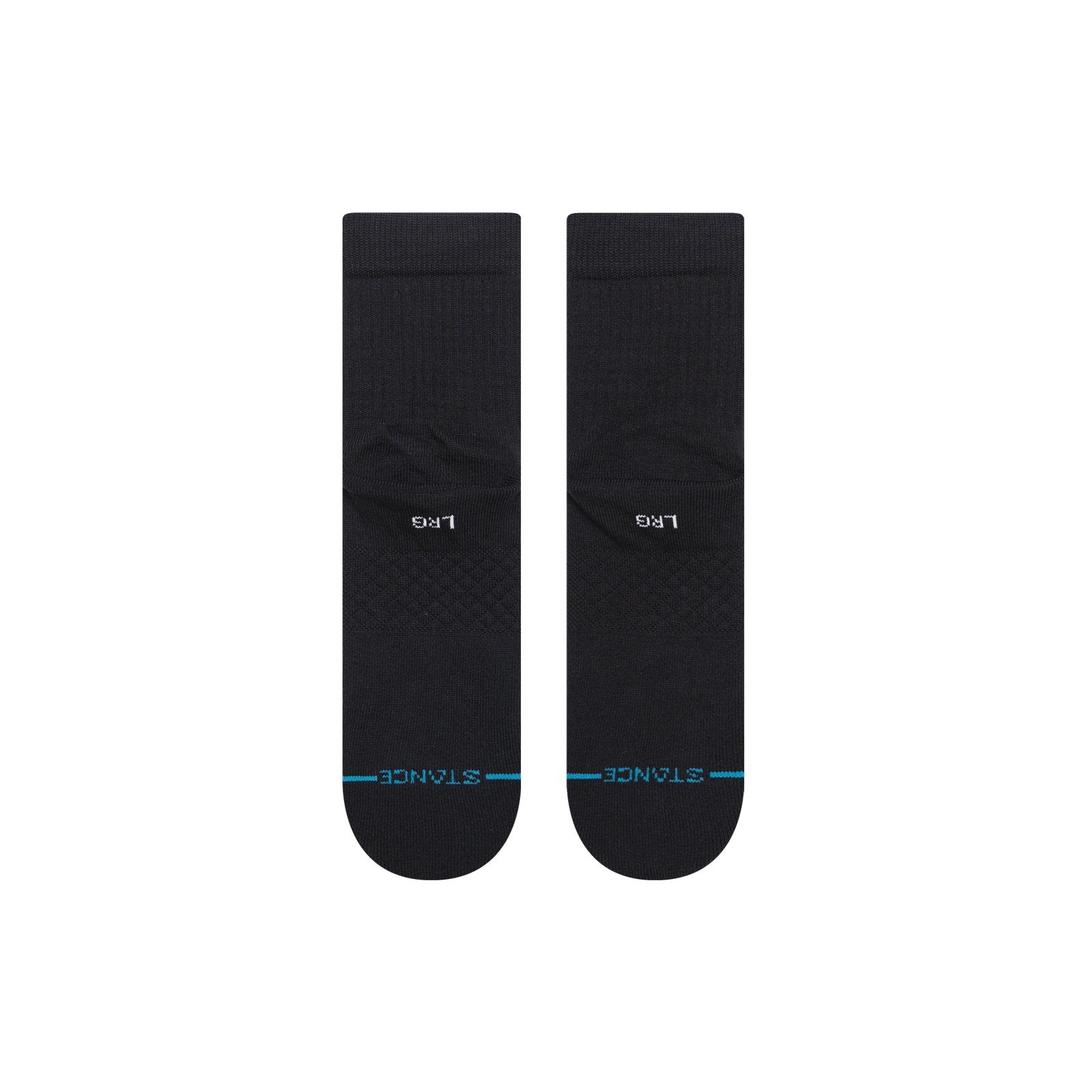 Stance Icon Quarter Mens Socks Black M
