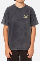 KATIN BOYS SUNNY TEE BLACK SAND WASH (BKSW) M