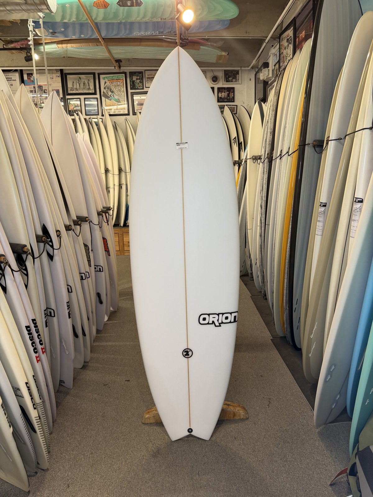 Orion Surfboards 2+1 FCS2 6ft0in