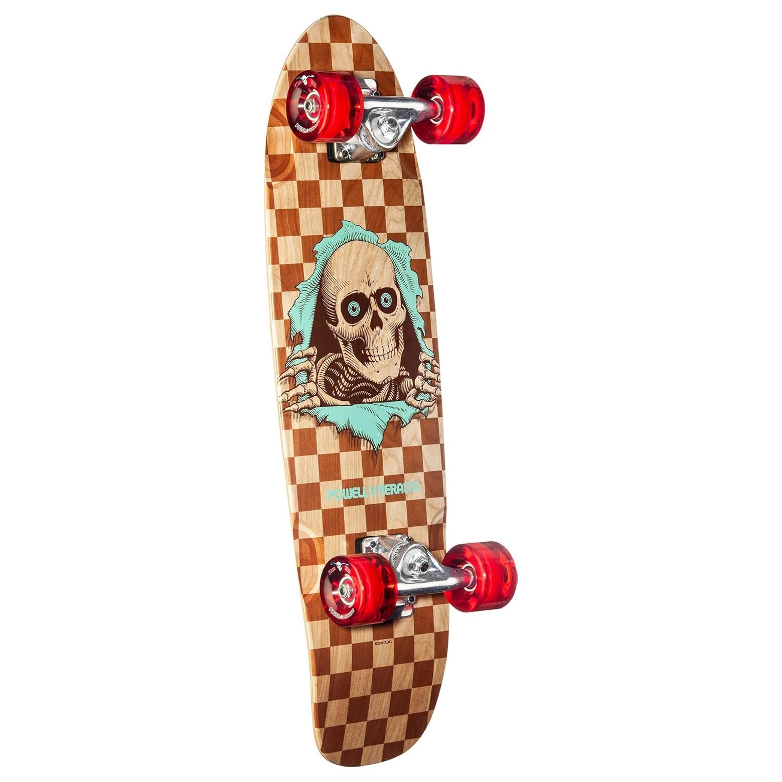 Powell Peralta Sidewalk Surfer Checker Ripper Complete Skateboard 8.37