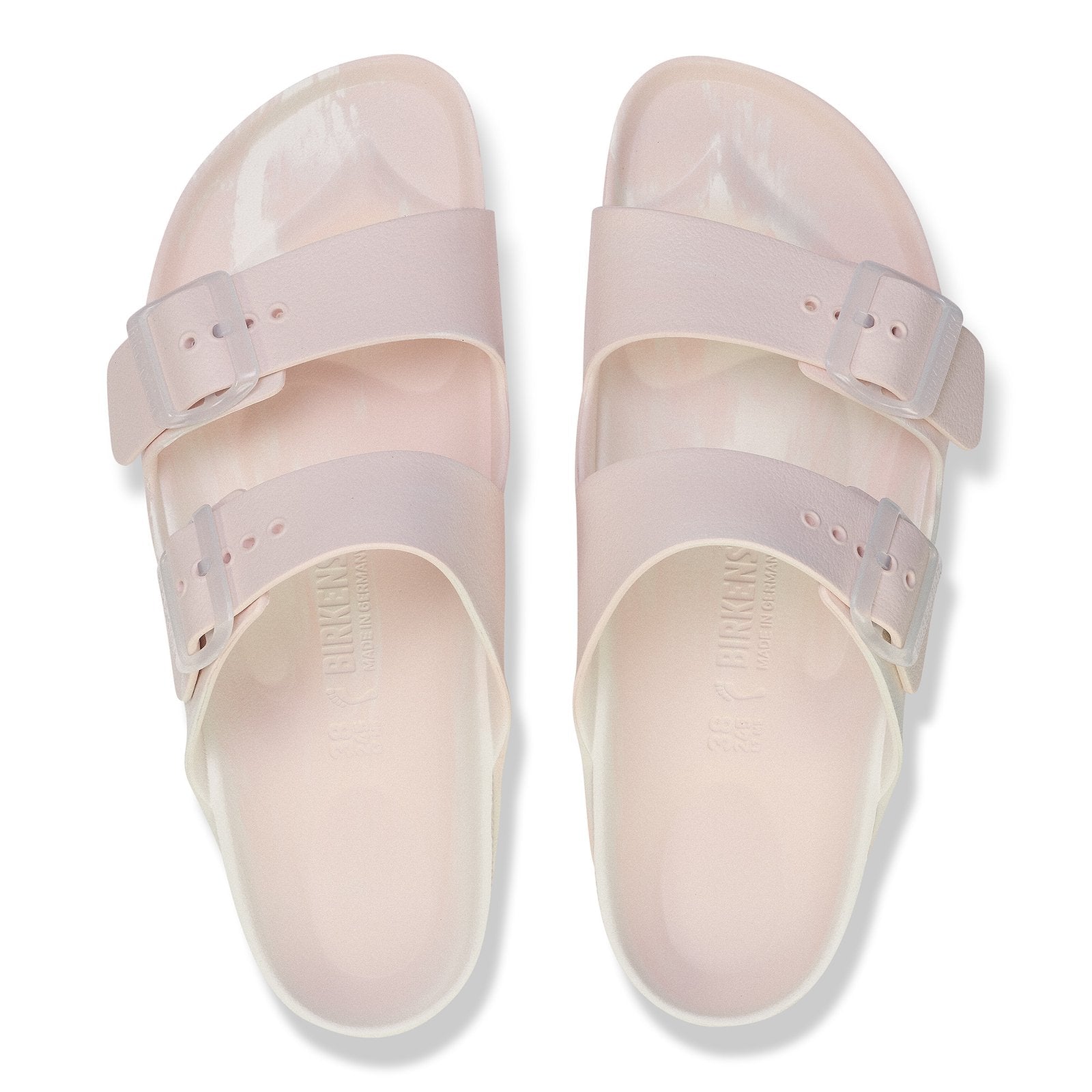 Birkenstock Arizona Active EVA Womens Sandal Multi Light Rose-Eggshell 5