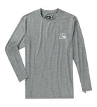 Quiksilver DNA Logo Surf Tee SHH-SMOKED GRAY HEATHER M