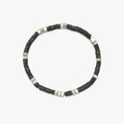 Pura Vida Men's  Bracelet Faceted Pyrite SILVER