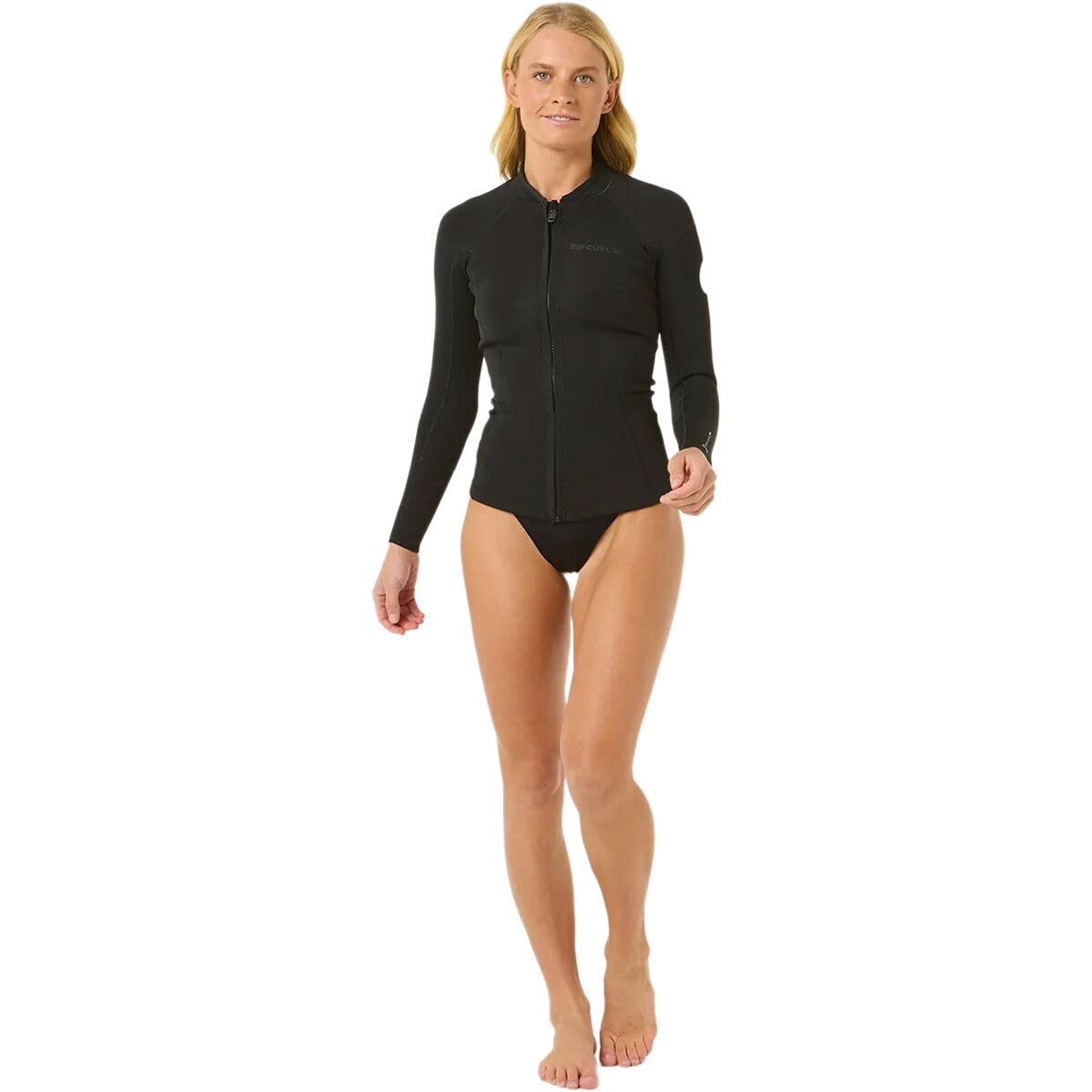 Rip Curl 1.5mm Womens Dawn Patrol Long Sleeve Jacket 0090-Black 10