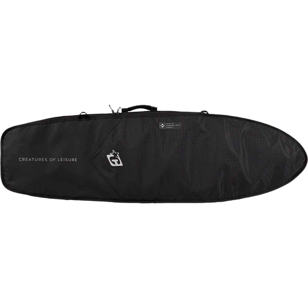 Creatures of Leisure Day Use DT2.0 Fish Boardbag Black-Silver 5ft10in
