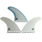 Futures Fins Ethan Ewing Control Series Thruster Fin Set White-Blue M