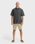 Quiksilver Waterman Island Jungle SS Woven  PHT XXL