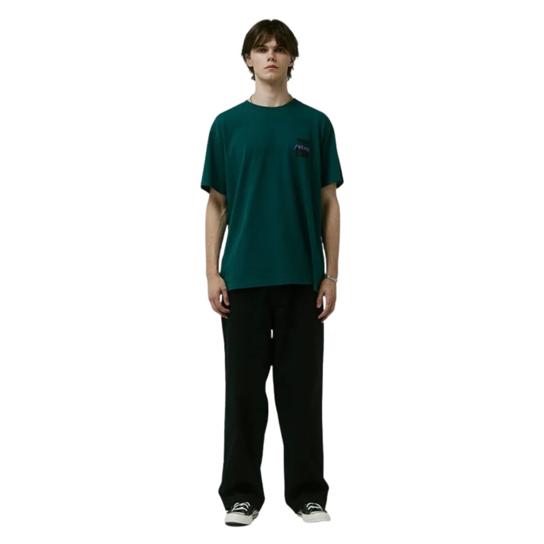 Former Droid Crux SS Tee Petrol M