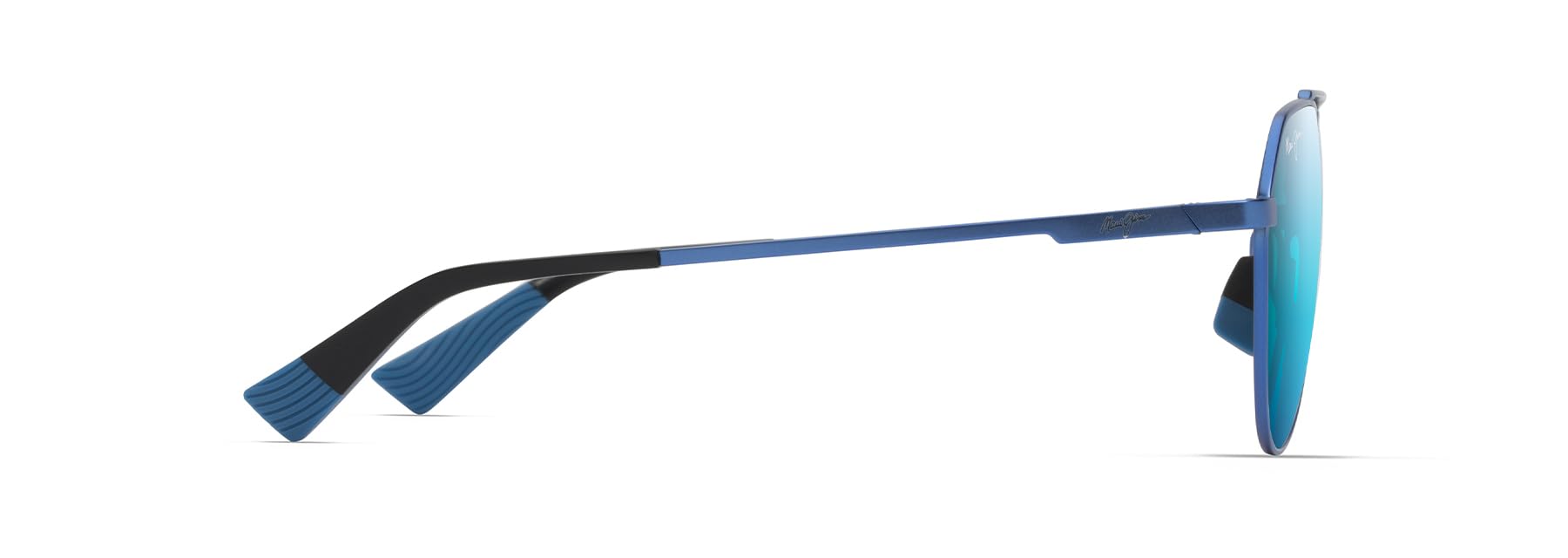 Maui Jim WaiWai Polarized Sunglasses MatteTransBlue BlueHawaii
