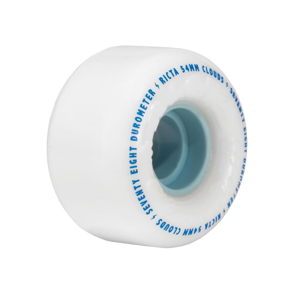 Ricta Clouds Skateboard Wheels White 56 78a