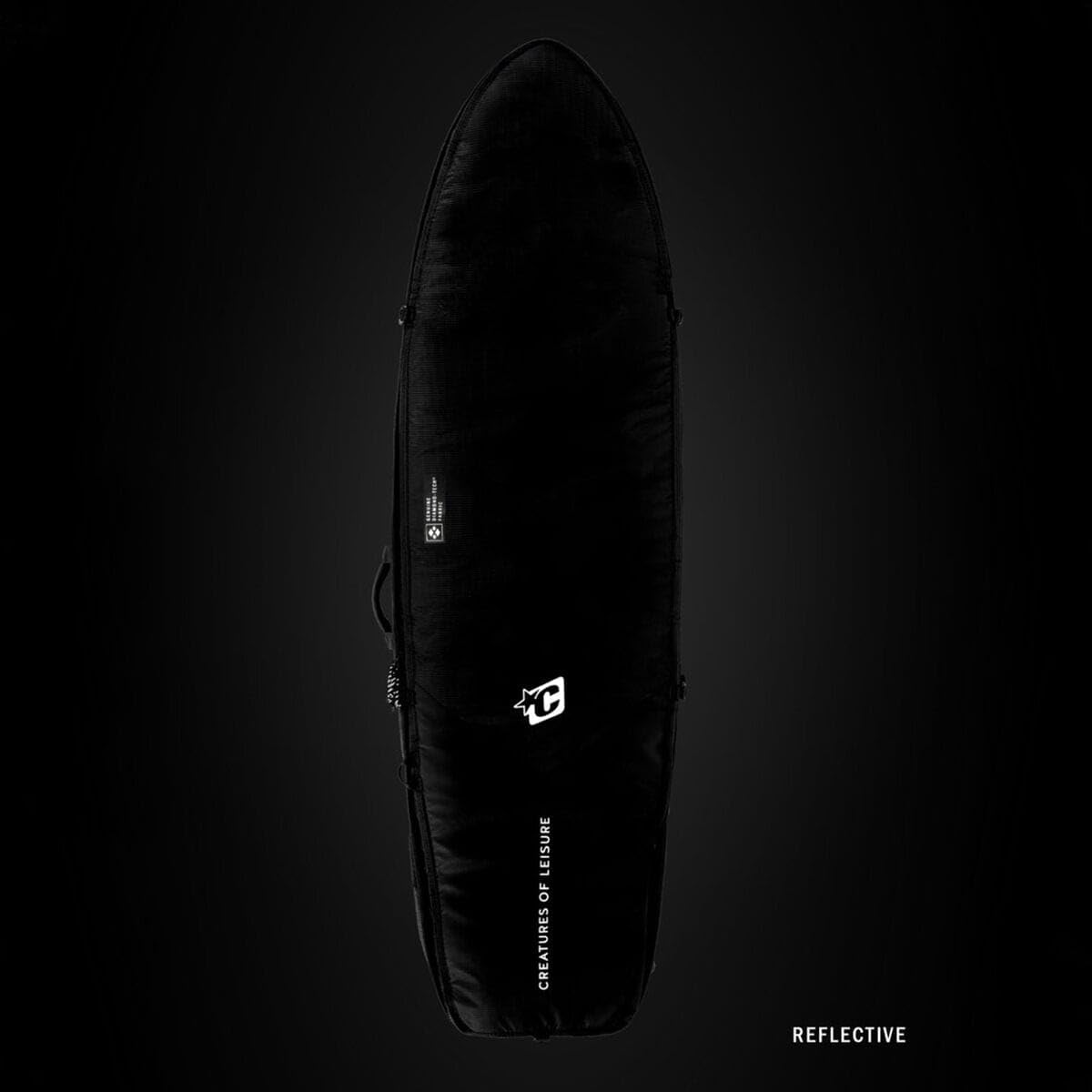 Creatures of Leisure Day Use DT2.0 Fish Boardbag Black-Silver 5ft10in