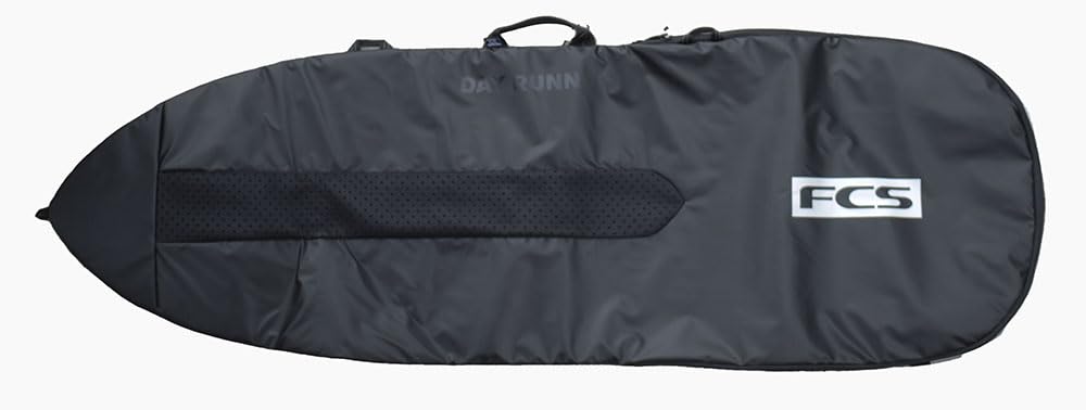 FCS Day Fun Board Cover Black-Warm Grey 7ft6in
