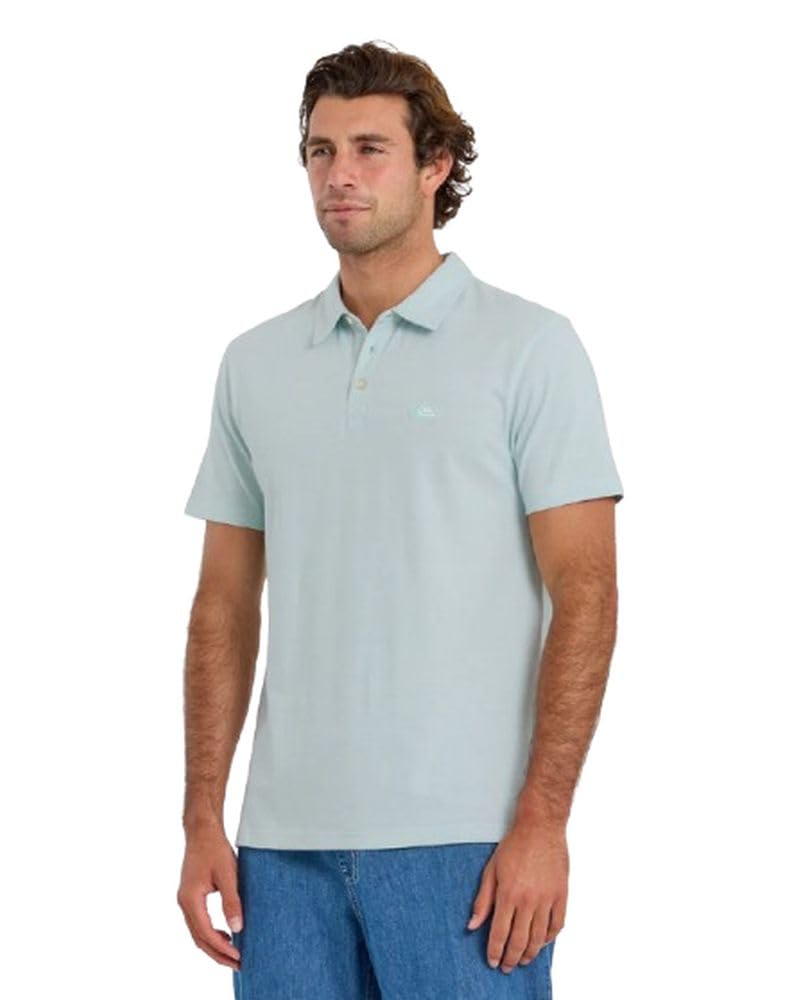 Quiksilver Sunset Cruise Polo  BHZ-BLUE HAZE L