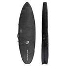 Creatures of Leisure Double DT2.0 Shortboard Boardbag Black-Silver 7ft1in