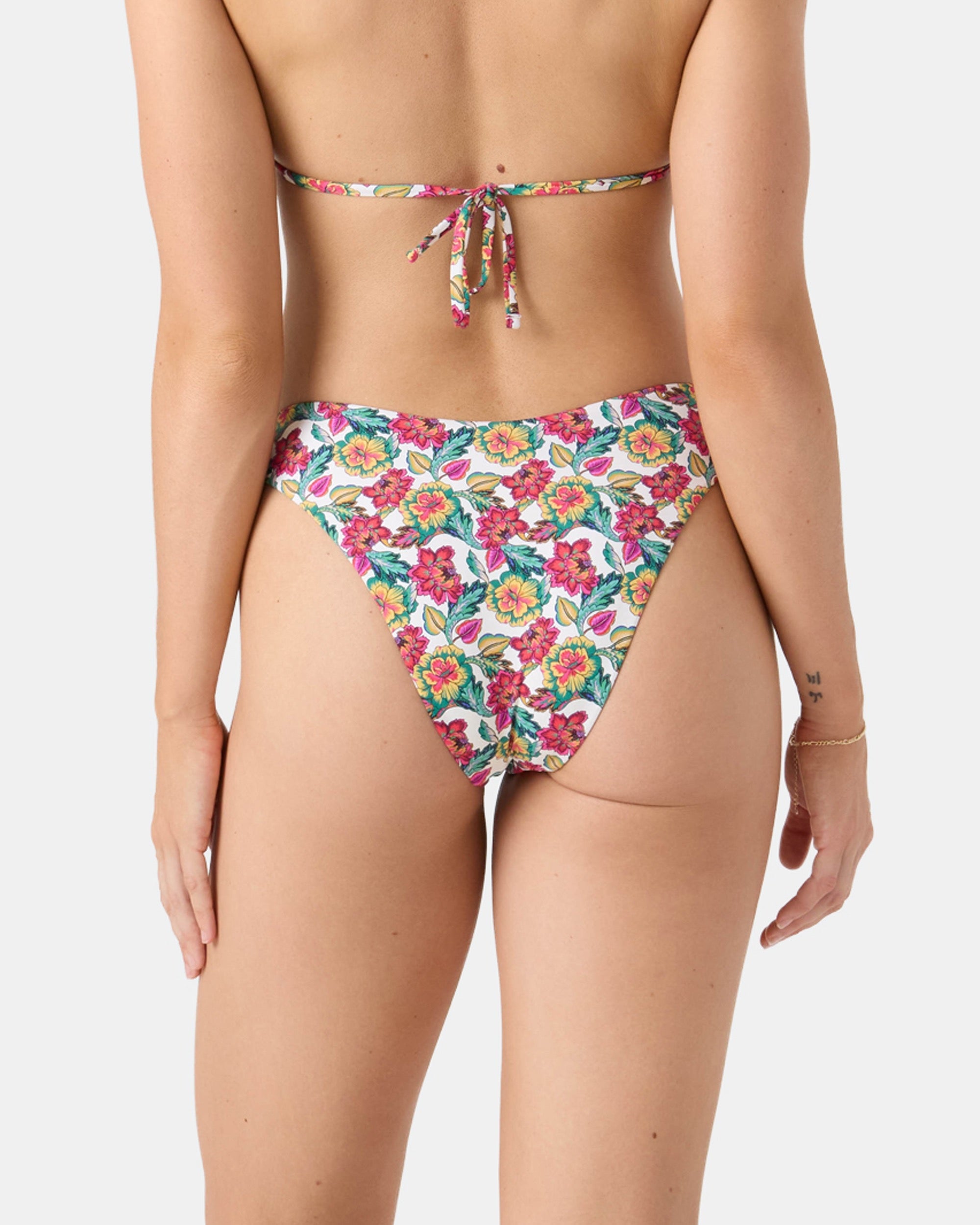 ROXY BEACH BLOSSOM SCOOP FOM-FLORAL MULTI XS