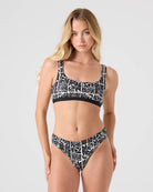 Roxy Geo Flower Hipster Full BLACK/IVORY M