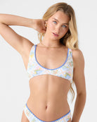 ROXY CATCH MY DRIFT SCOOP WHQ-WHITE/LIGHT MULTI S
