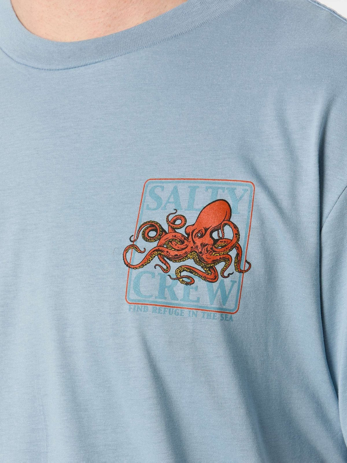 Salty Crew Ink Slinger SS Tee BlueFog XXXL