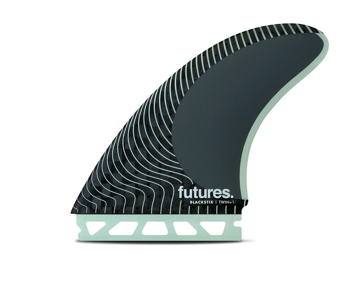 Future Fins Blackstix 3.0 Twin+1 Fin Set Frost-NEW