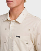 QUIKSILVER BOTANICAL MDY-MIDNIGHT NAVY L